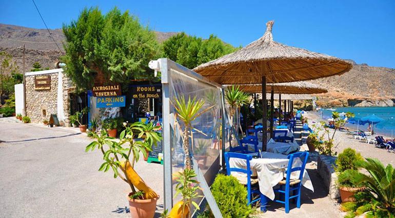 Beachfront Apartment Kato Zakros Ngoại thất bức ảnh