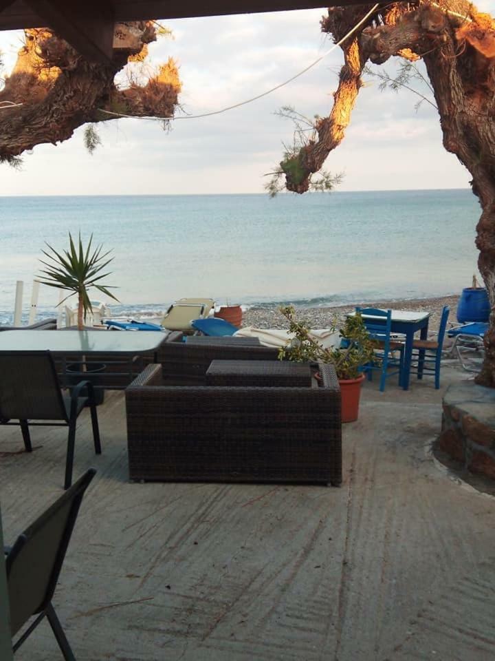 Beachfront Apartment Kato Zakros Ngoại thất bức ảnh